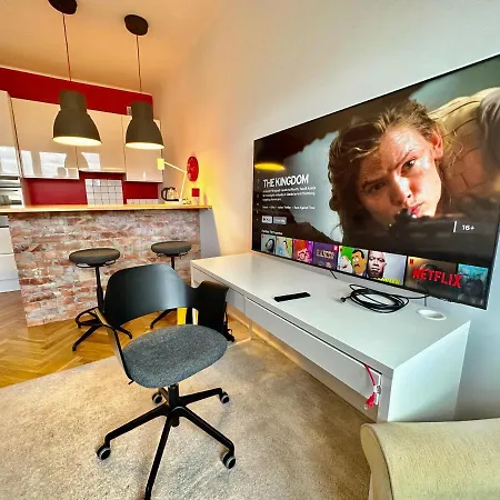 Super Beauty Metro Wifi 65’tv Netflix Hbo Appletv+ * Varsavia