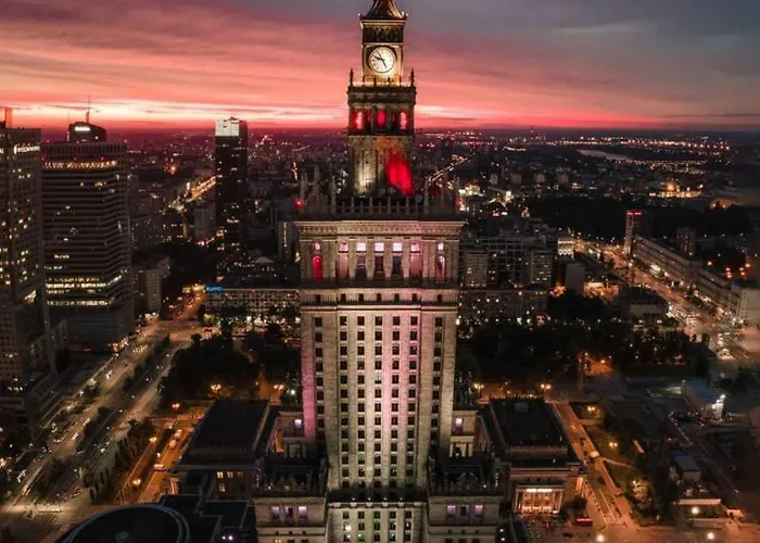 Apartment Super Beauty Metro Wifi 65'tv Netflix Hbo Appletv+ Warsaw